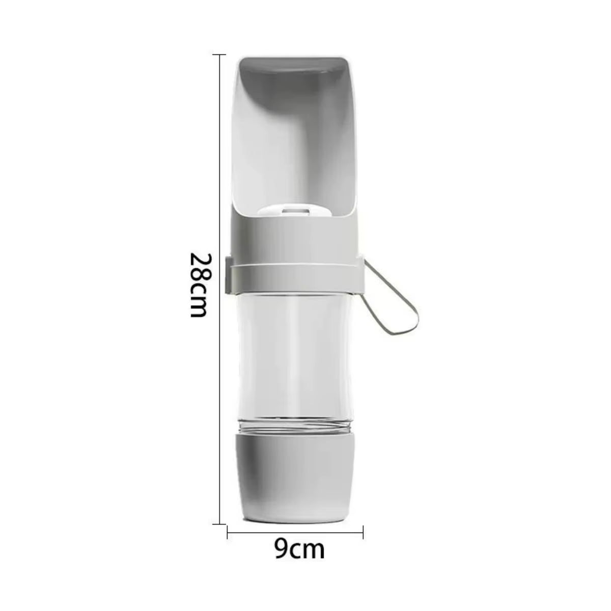 Portable Dog Cat Water Bottle with Storage Food and Water Container for Puppy Pets Dogs Feeder Bowl Outdoor Travel Pet Supplies