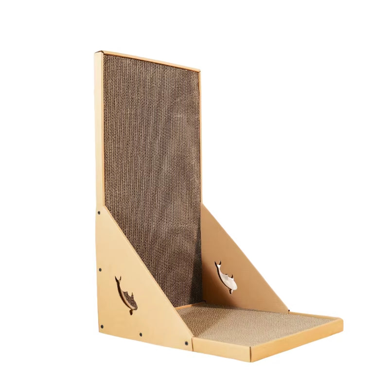 Cat Scratching Post, Vertical Cat Scratching Post for Indoor Cats, L-Shaped Cat Wall Scratching Post, Protective Furniture Sofa