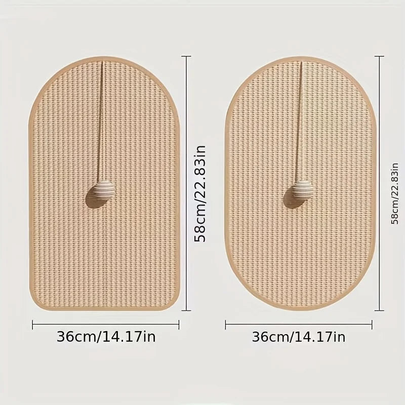 Durable Couch Cat Scratcher Protect Mat Cat Scraper for Cats Tree Scratching Post Cat Scratch Sisal Sofa Mats Furniture Protecto