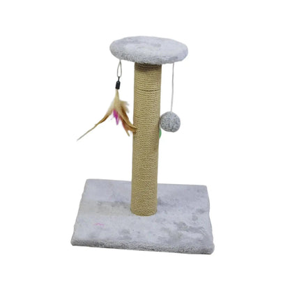Cat Scratching Post Sisal Scratcher Board Funny Interactive Toy Climbing Kitten Cat Post for Small Cats Kittens Supplies