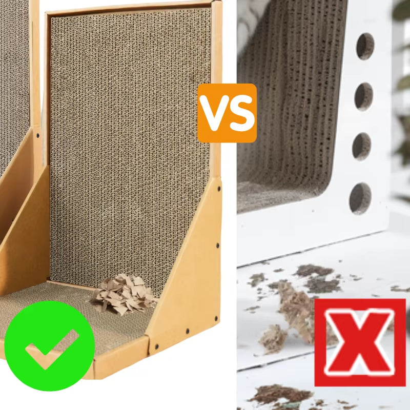 Cat Scratching Post, Vertical Cat Scratching Post for Indoor Cats, L-Shaped Cat Wall Scratching Post, Protective Furniture Sofa