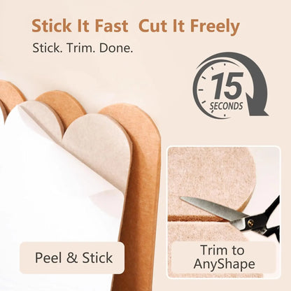 Anti Cat Scratch Sofa Wall Cat Scratch Mat DIY Cat Scratching Post Furniture Protection Self-Adhesive Cats Scratch Board Cat Toy
