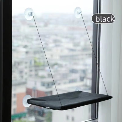 Winter Cat Window Hanging Hammock Bed Suction Cup Space Saving All Seasons Easy Install Pet Bed Cat Climbing Frame
