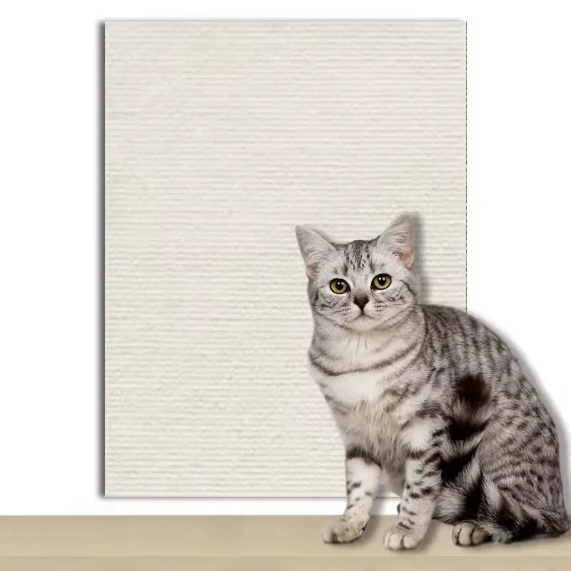 Self-Adhesive Carpet Cats Scratch Board Wall anti Cat Scratch Sofa DIY Cat Scratching Post Sofa Protector Paws Sharpen Trimmable