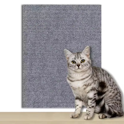 Self-Adhesive Carpet Cats Scratch Board Wall anti Cat Scratch Sofa DIY Cat Scratching Post Sofa Protector Paws Sharpen Trimmable