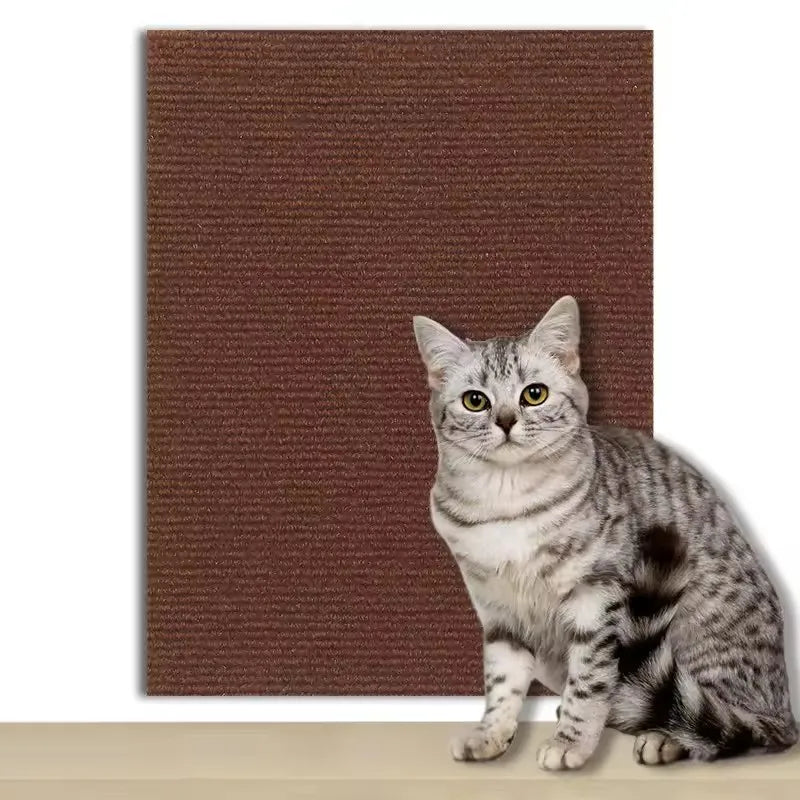 Self-Adhesive Carpet Cats Scratch Board Wall anti Cat Scratch Sofa DIY Cat Scratching Post Sofa Protector Paws Sharpen Trimmable