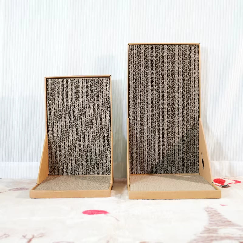 Cat Scratching Post, Vertical Cat Scratching Post for Indoor Cats, L-Shaped Cat Wall Scratching Post, Protective Furniture Sofa