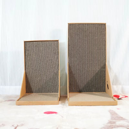 Cat Scratching Post, Vertical Cat Scratching Post for Indoor Cats, L-Shaped Cat Wall Scratching Post, Protective Furniture Sofa