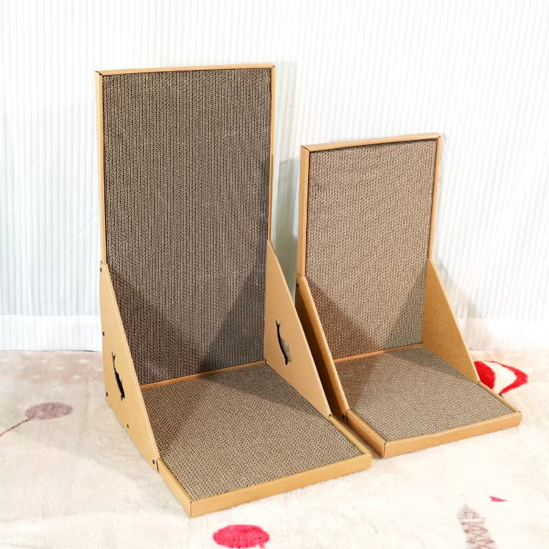 Cat Scratching Post, Vertical Cat Scratching Post for Indoor Cats, L-Shaped Cat Wall Scratching Post, Protective Furniture Sofa