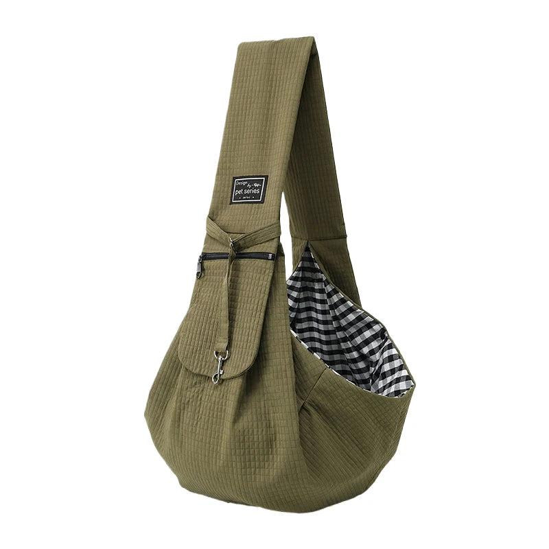 Pet Carrier Crossbody Bag Dog Cat Handbag Outdoor Travel Dog Shoulder Bag
