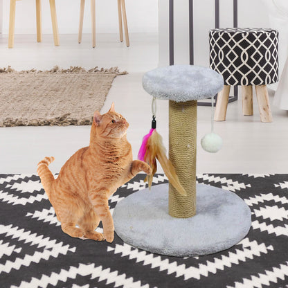 Cat Scratching Post Sisal Scratcher Board Funny Interactive Toy Climbing Kitten Cat Post for Small Cats Kittens Supplies
